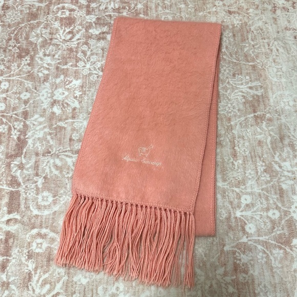 Alpaca Camargo Accessories - Alpaca Camargo Pink Scarf - Made In Peru